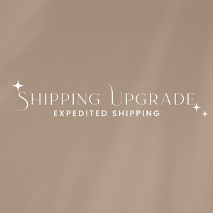 Shipping Upgrade - Expedited Shipping