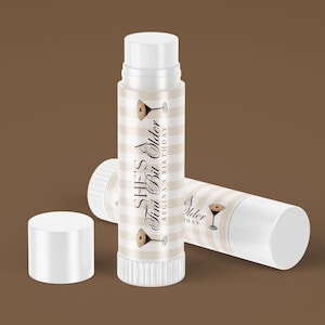 Tini Bit Older Lip Balm | Tini Bit Older Birthday Favors | Espresso Martini Birthday Favors | Espresso Martini Theme Birthday Party