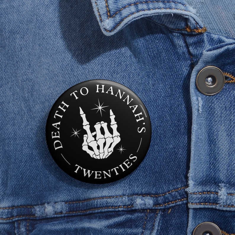 Death to My Twenties Button | 30th Birthday Buttons | RIP to My 20's | 30th Birthday Decorations for Her image 6