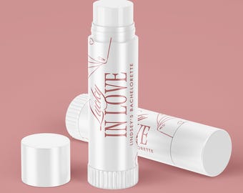 Lucky in Love Bachelorette Lip Balm | Casino Bachelorette Favors | Las Vegas Bachelorette Favors | Lucky in Love Bachelorette Favors