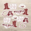 Wild Wild Wife Bachelorette Confetti | Western Bachelorette Decorations | Last Rodeo Bachelorette | Jackson Hole Bachelorette (70 Pieces)