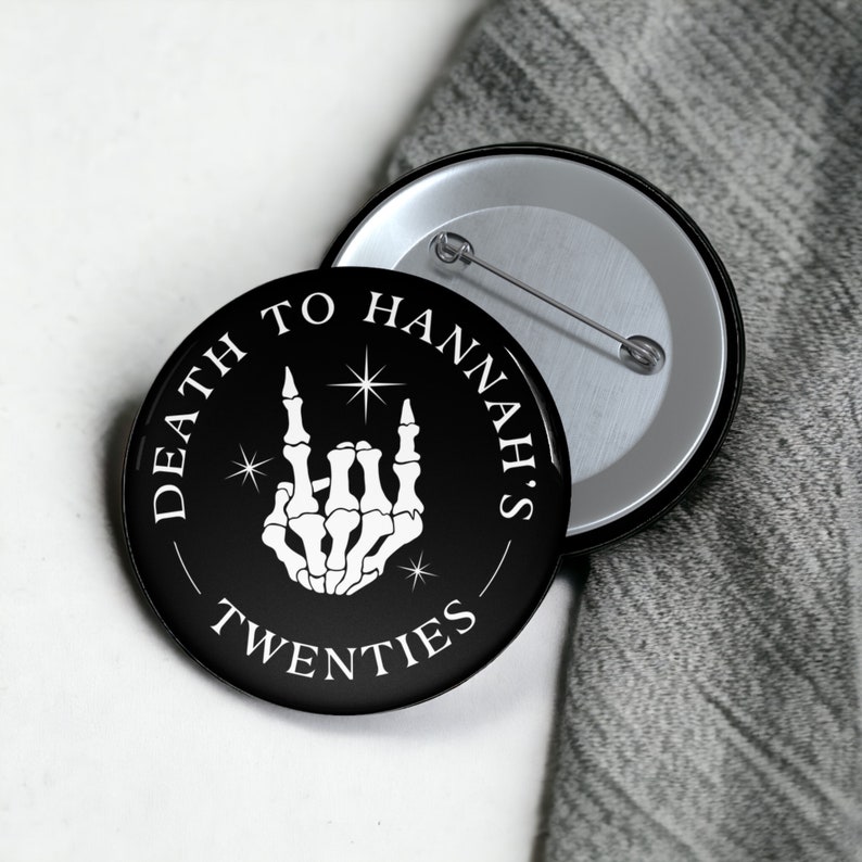 Death to My Twenties Button | 30th Birthday Buttons | RIP to My 20's | 30th Birthday Decorations for Her image 5