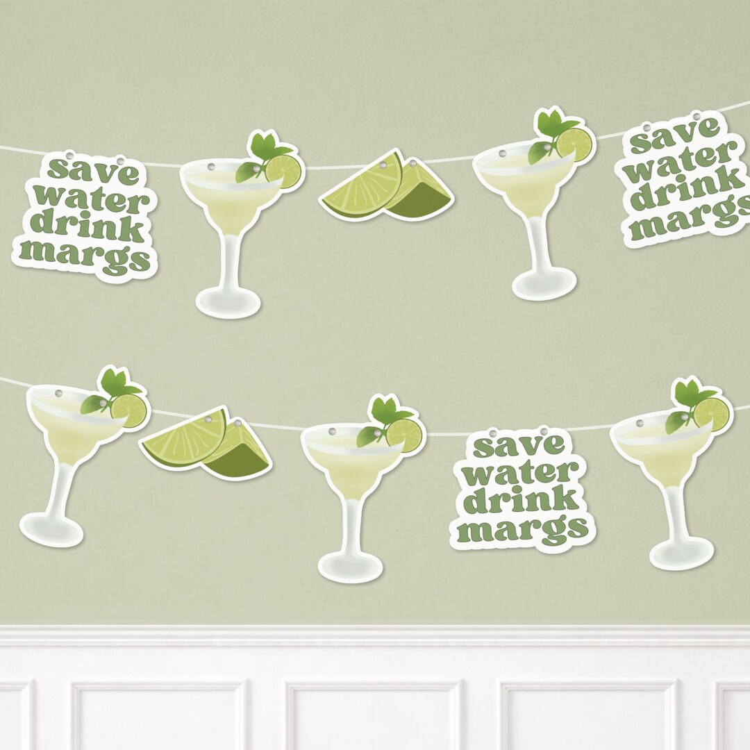 Margarita Theme Party Garland | Margs and Matrimony Bachelorette ...
