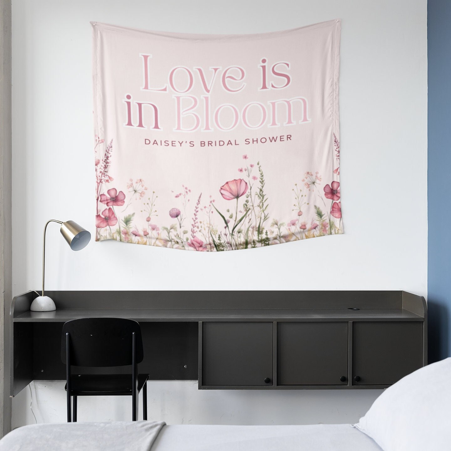 Love is in Bloom Bridal Shower Banner | Wildflower Bridal Shower
