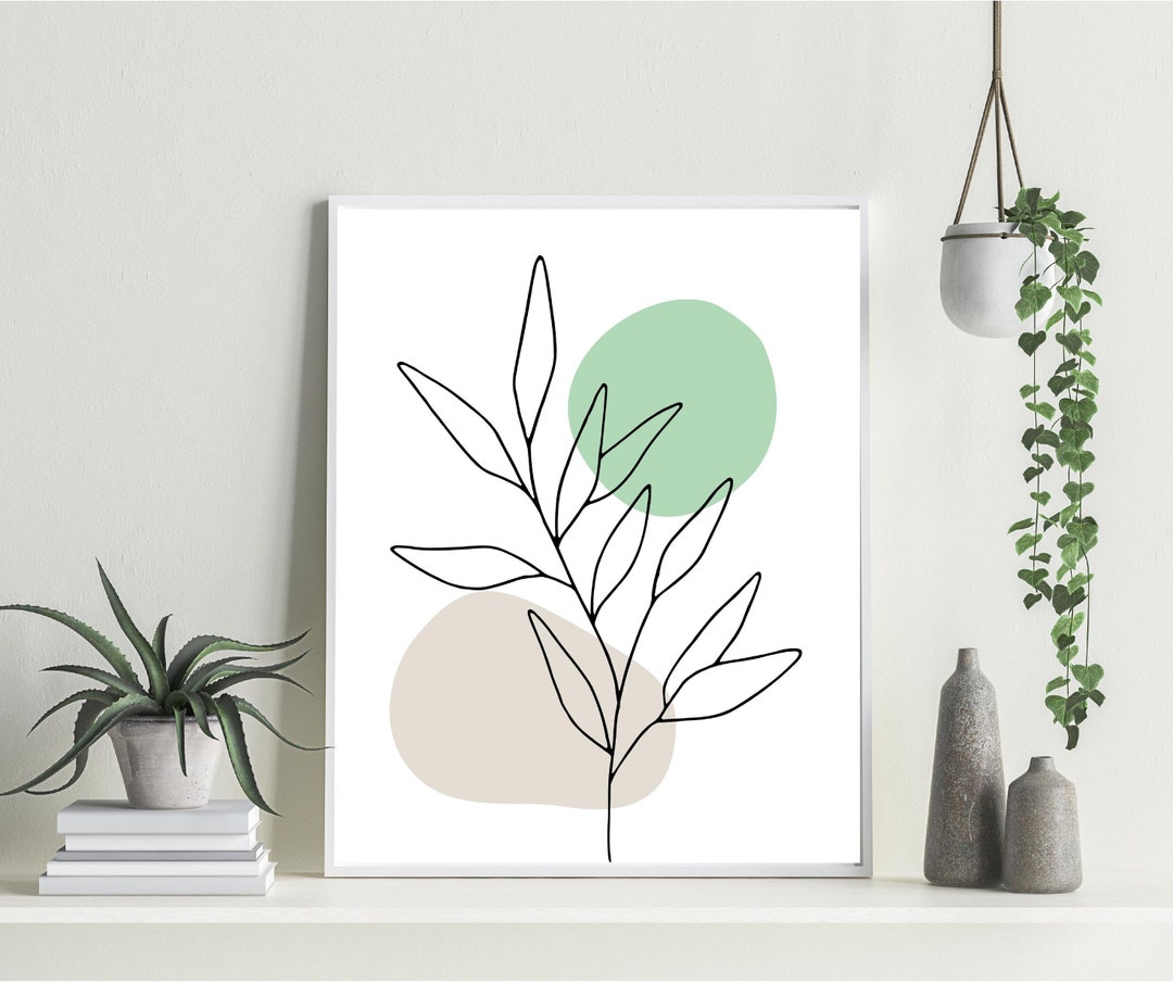 Abstract Wall Art Minimalist Art Wall Decor Digital Print - Etsy