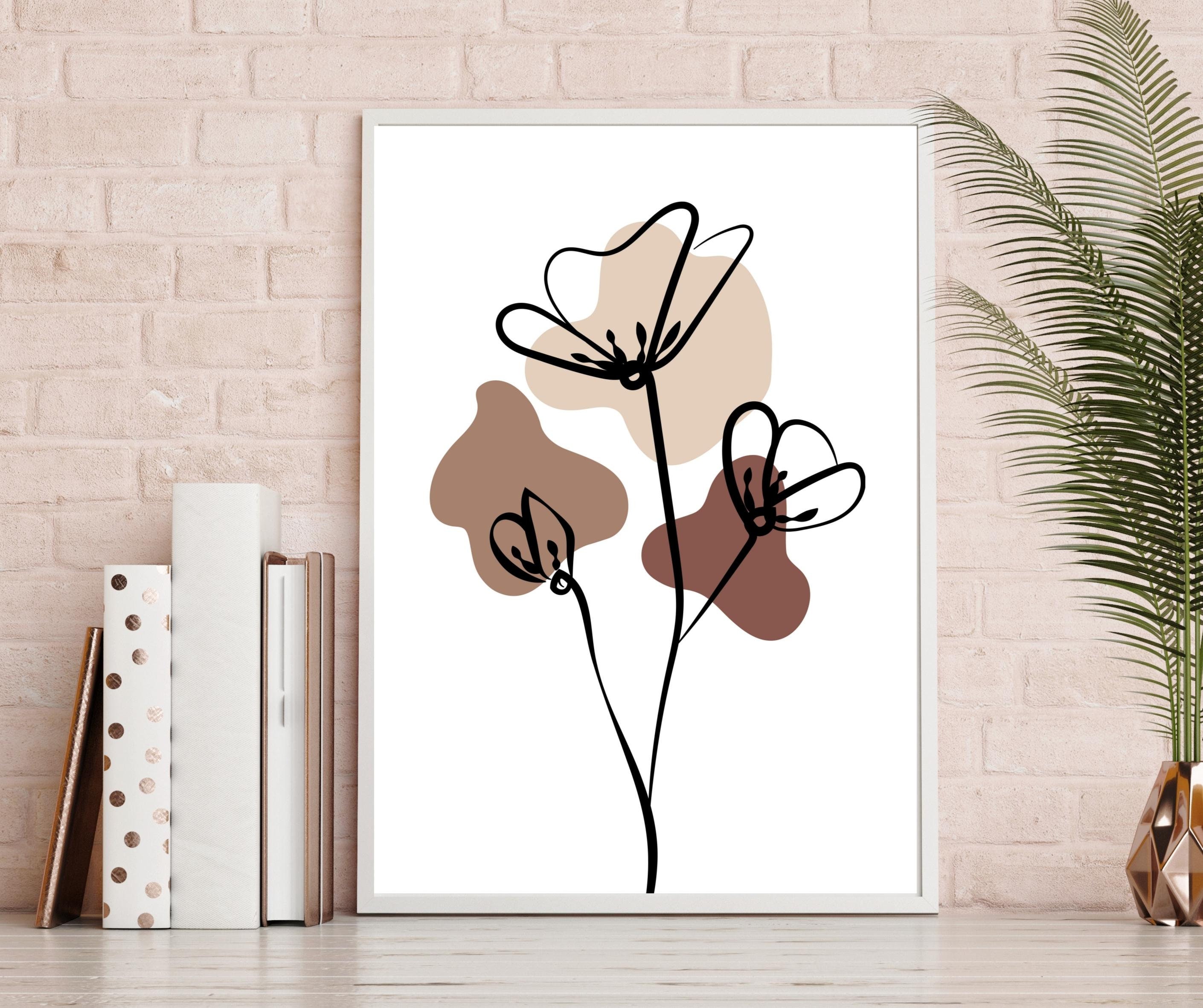 Minimal Wall Art Set of 3, Print Sets, Minimalist Art, Wall Decor ...