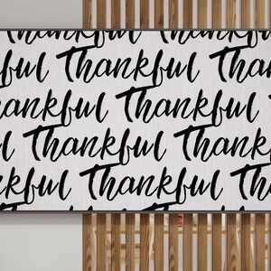 Minimal Thanksgiving Samsung Frame TV Art, Thanksgiving Frame TV Art, Thankful Art, Fall Frame TV Art, Digital Download, Instant Download