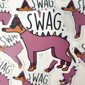 Greyhound Stickers | Stylin’ Houndie