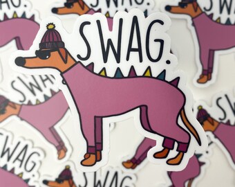 Greyhound Stickers | Stylin’ Houndie