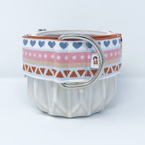 Martingale Dog Collar | Pastel Stripes