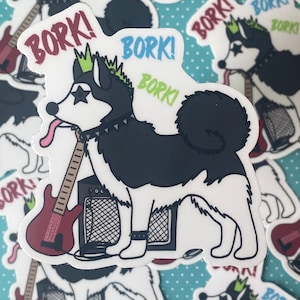 Sticker | Punk Rock Husky