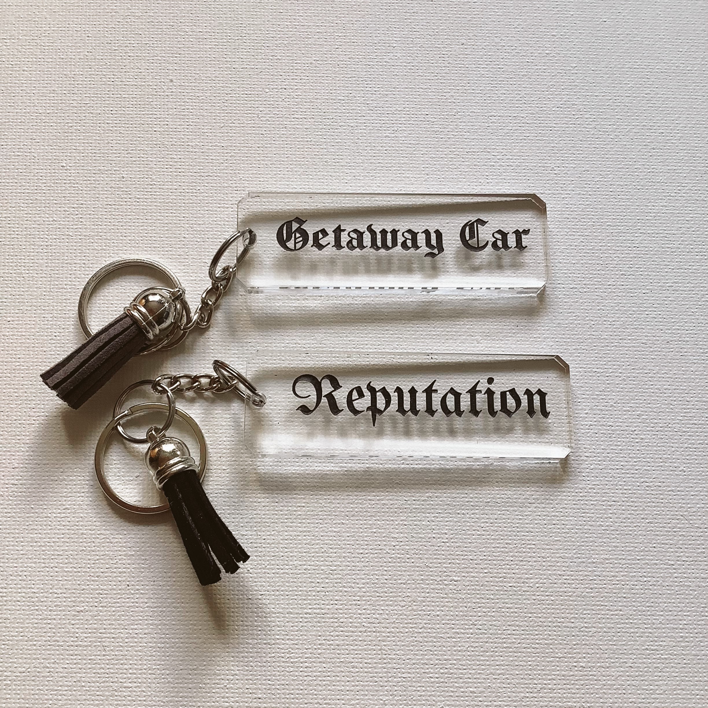 getaway car keychain earrings - taylor swift earrings – shop heartbaby