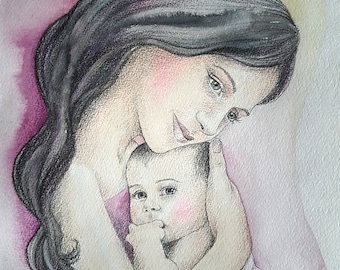 Mère avec enfant