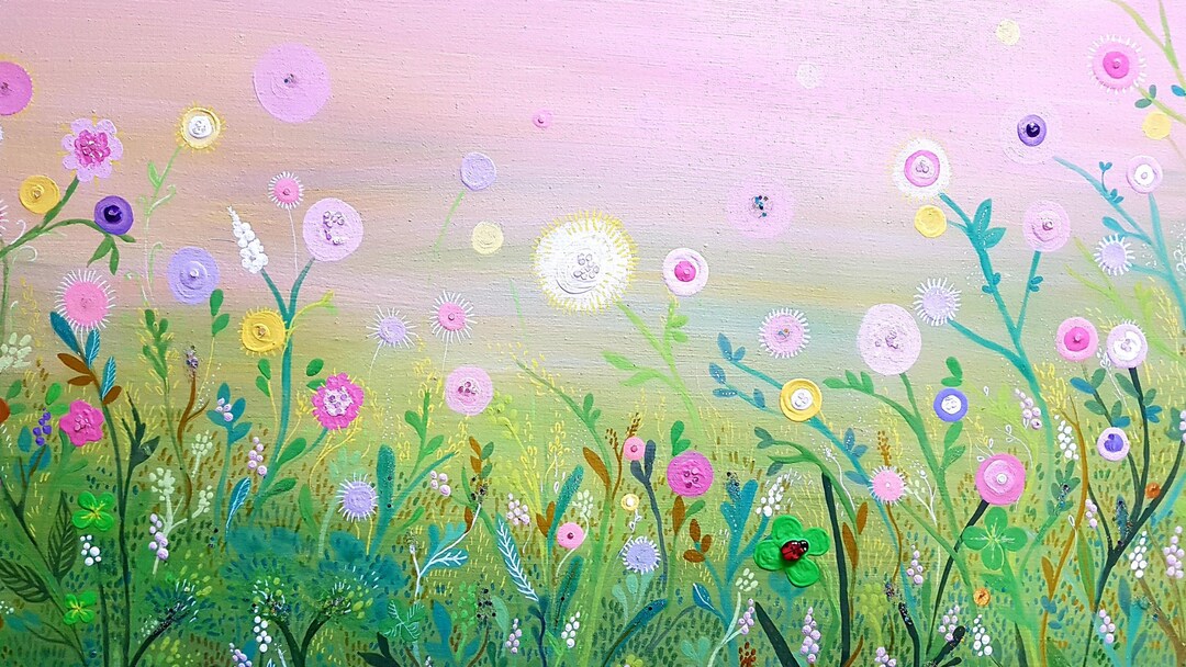 spring-flower-template-art-print-flower-decor-etsy