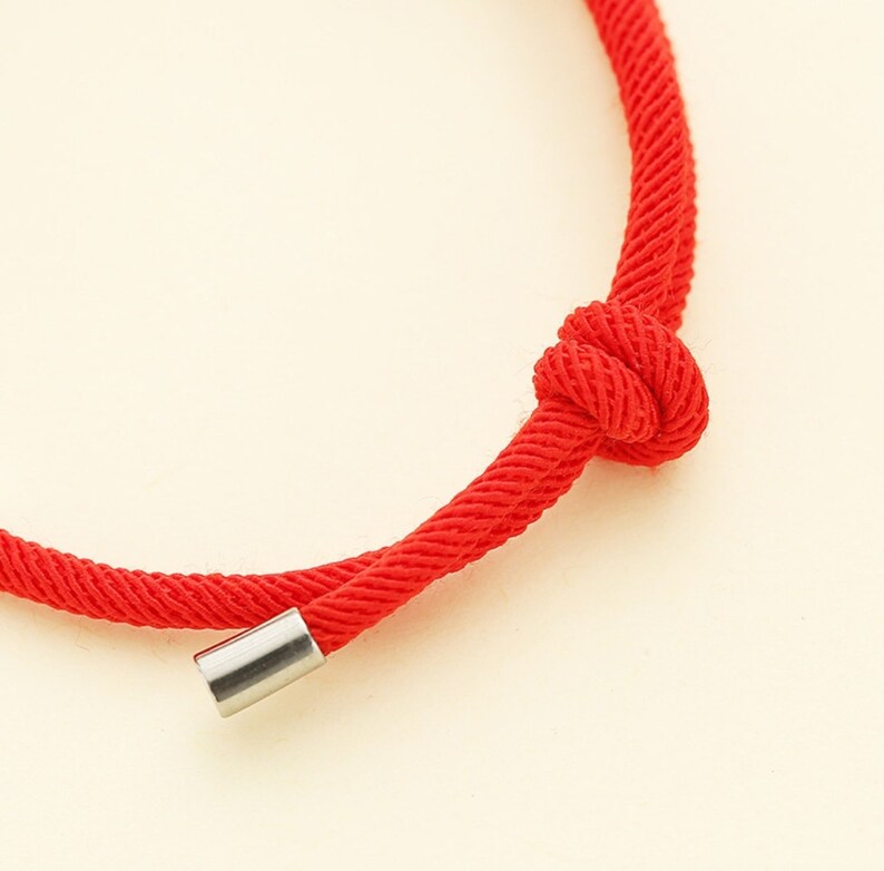 Couple Magnetic Bracelets-7 Colors Available-Smiling Face Couples Bracelet\u2013 Milan Cord Couples Bracelet Friendship Bracelet Set of 2