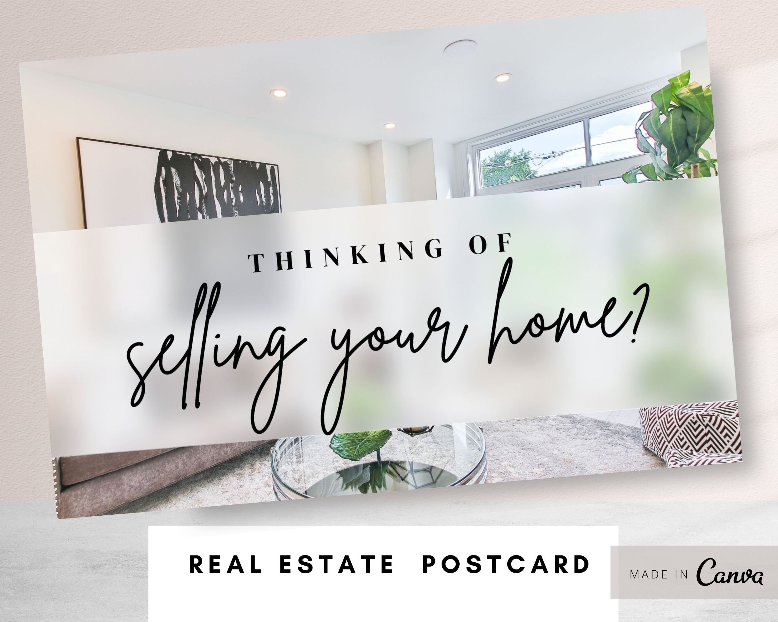 Real Estate Postcard, Selling Your Home, Realtor Neighbor Card, Real