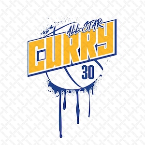 All Star Curry 30 - Digital File (PNG, SVG, and PDF)