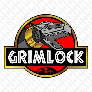 Grimlock Jurassic Park - Digital File (PNG, SVG, and PDF)