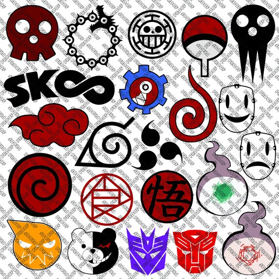 Anime icons