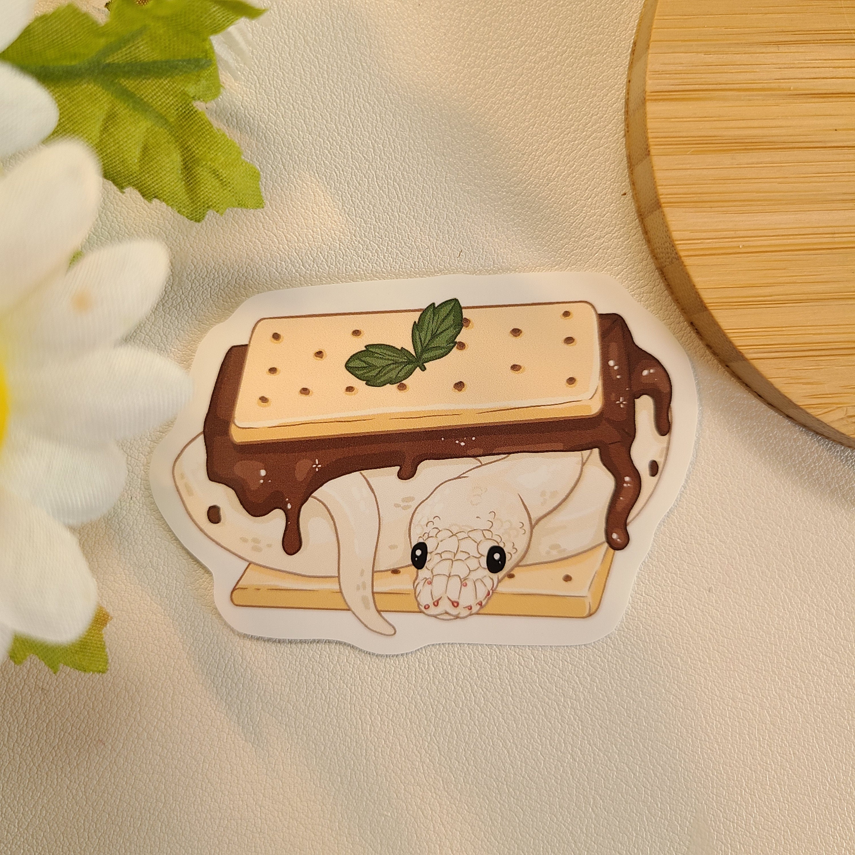 Smores Ball Python Sticker Reptiles - Etsy