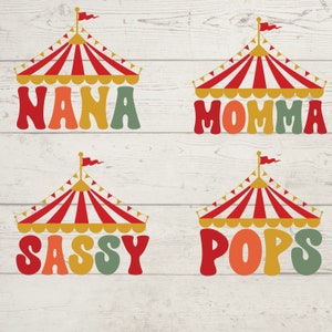 Carnival Birthday Bundle Svg Png, Carnival Theme Birthday Svg, Circus Birthday Shirt, Birthday outfit, Matching Family Carnival Birthday Png