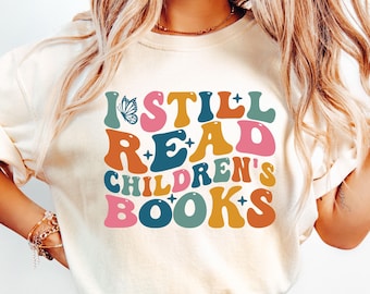 Children's Book Teacher Shirt Design, Back To School SVG PNG (Digital Download)