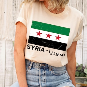 Syria Flag Syria, Free T-Shirt, Syria Shirt