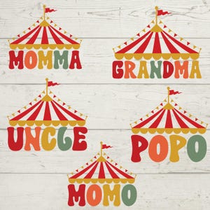Carnival Birthday Bundle Svg Png, Carnival Theme Birthday Svg, Circus Birthday Shirt, Birthday outfit, Matching Family Carnival Birthday Png