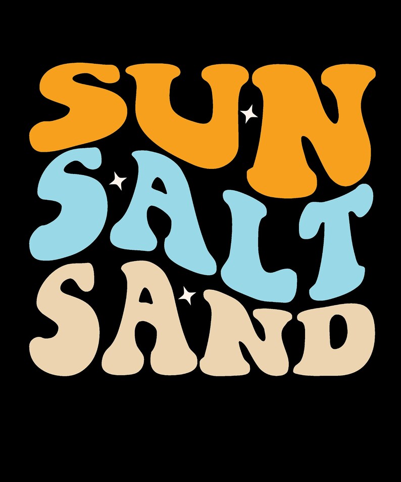 Sun Salt Sand SVG Png Beach SVG Summer Vacation Funny - Etsy