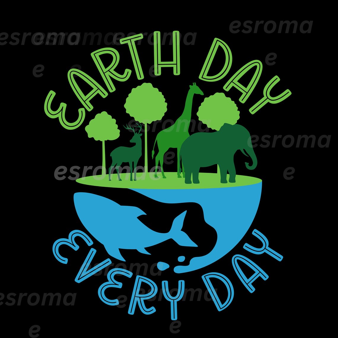 Earth Day Everyday Svg Png, Earth Day Cute Planet Svg, Planet ...