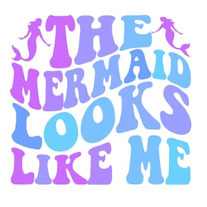 La sirena se parece a mí PNG SVG, regalo divertido sirena PNG