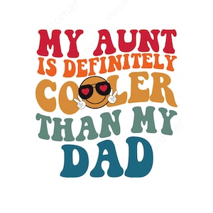 Gilet Bambino In Cotone Morbido Con Scritta Divertente 'My Aunt Is Cooler' - Regalo Originale Per Neonati, Taglie 0-12 Mesi - 2