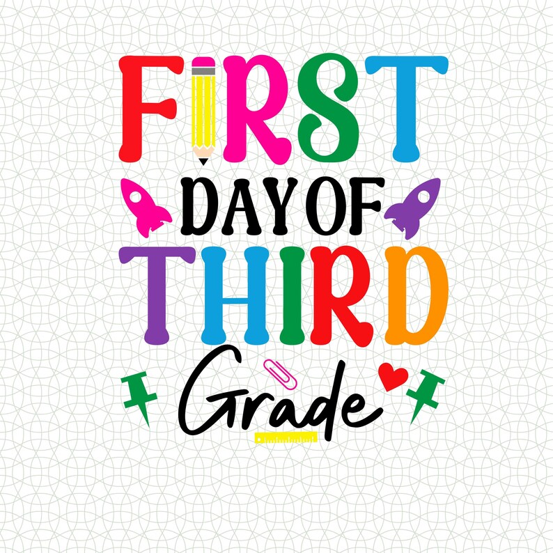 Retro First Day of Third Grade - Il 794xN.6084026240 I6kr 