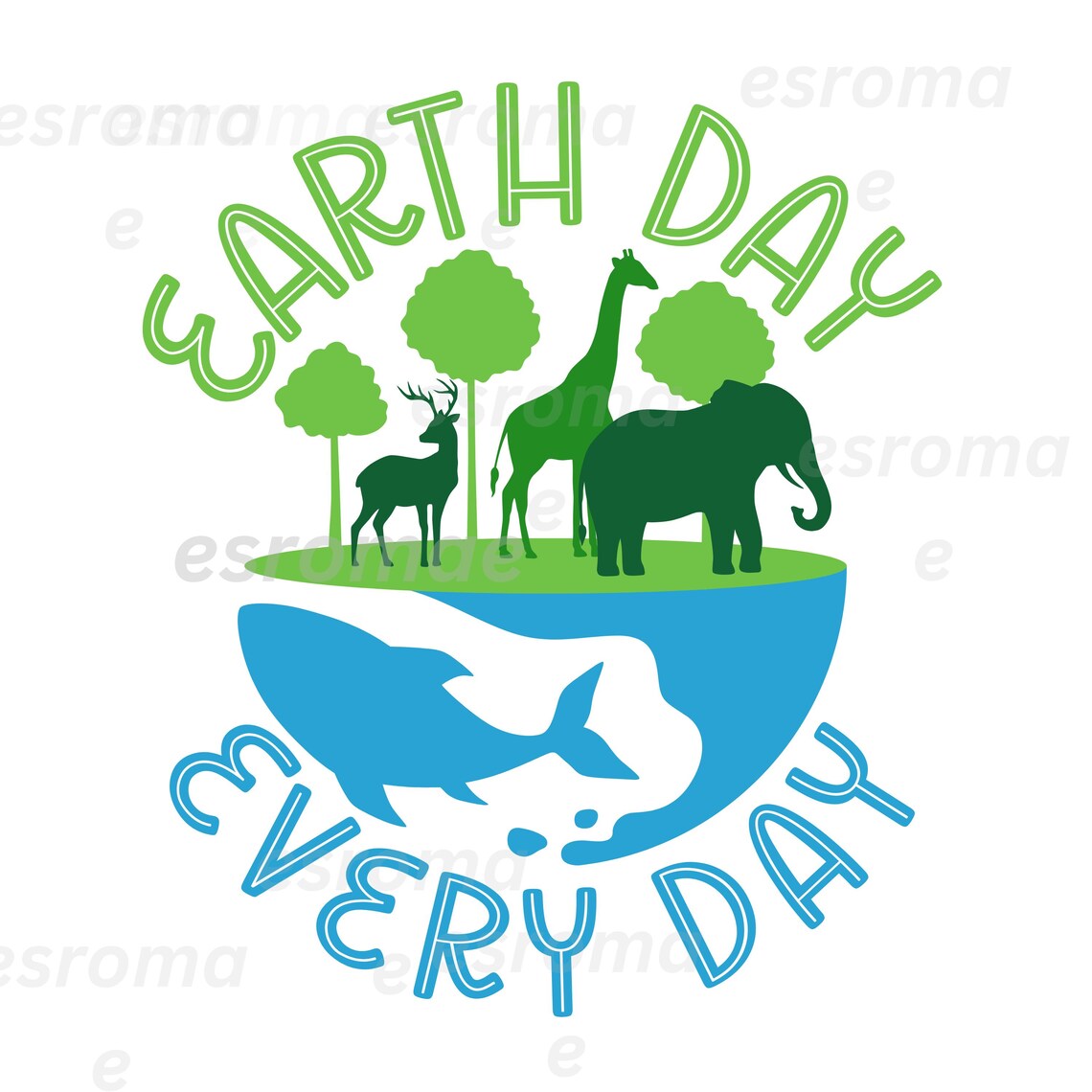 Earth Day Everyday Svg Png, Earth Day Cute Planet Svg, Planet ...