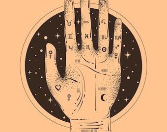 Palmistry; Psychic Palm Reading. Very DEEP & REVEALING. Personalised and Specific to you. Extremely telling. Discover new and hidden truths!