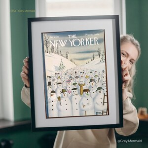Chas Addams - The New Yorker - COVER   Only Jan 8, 1972