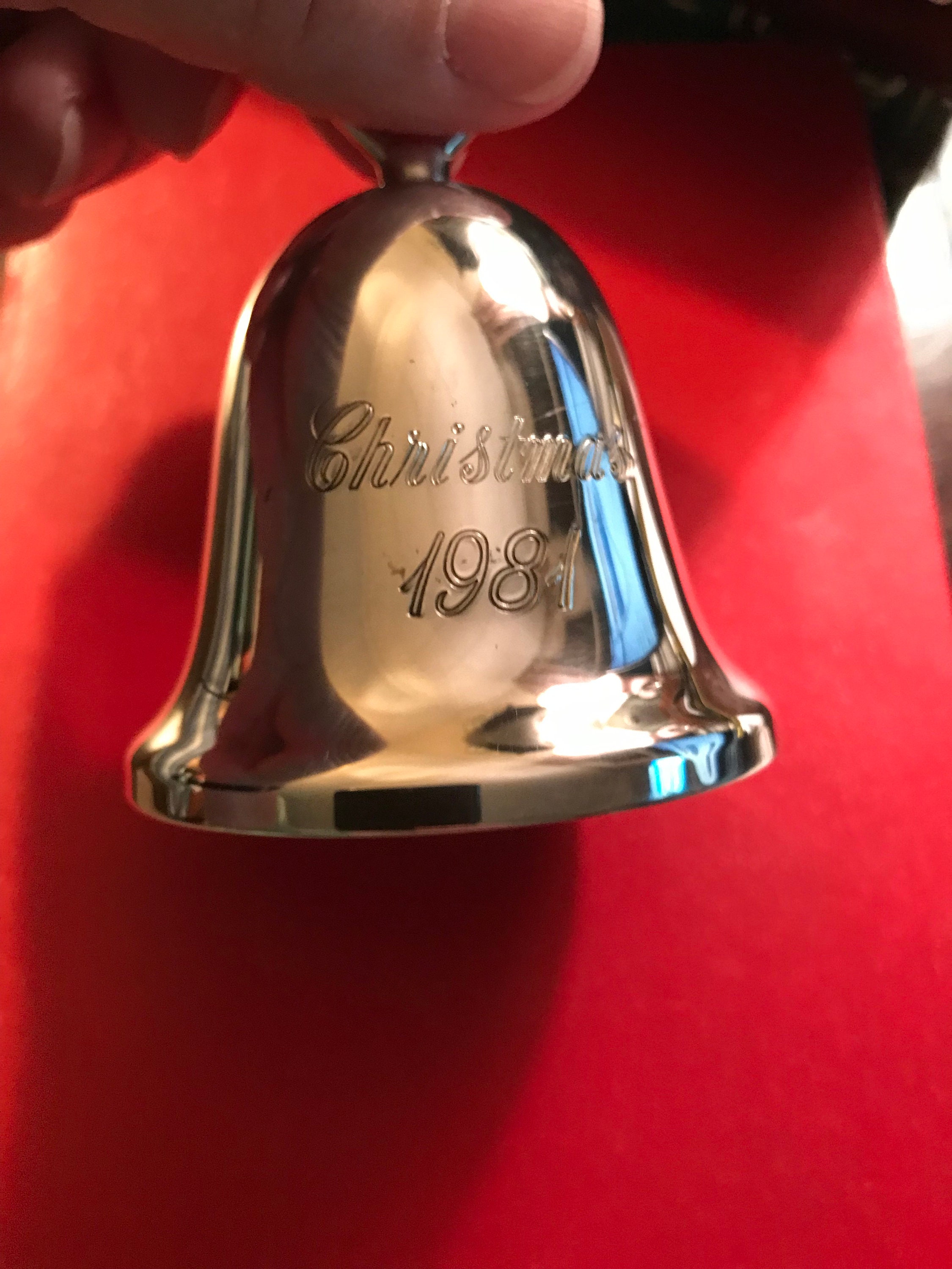Bell Reed Reed And Barton Christmas Bell