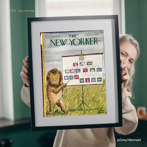Chas Addams - The New Yorker Magazine- COVER ONLY September 9, 1972