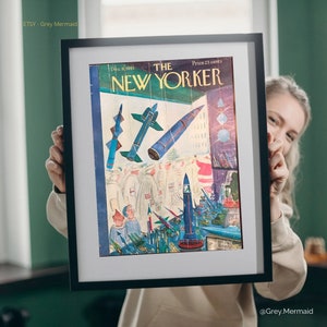 New Yorker Magazine - Vintage Original COVER only - December 9, 1961 Kovarsky
