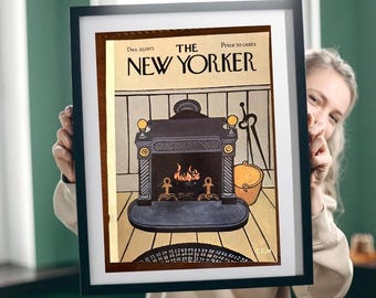 ORIGINAL Cover only from The New Yorker Magazine - December 10, 1973 - Martin