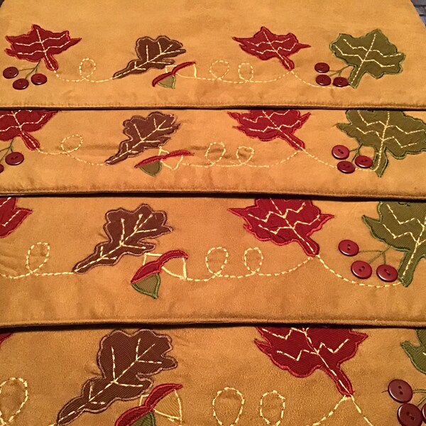 Fall Placemats Etsy