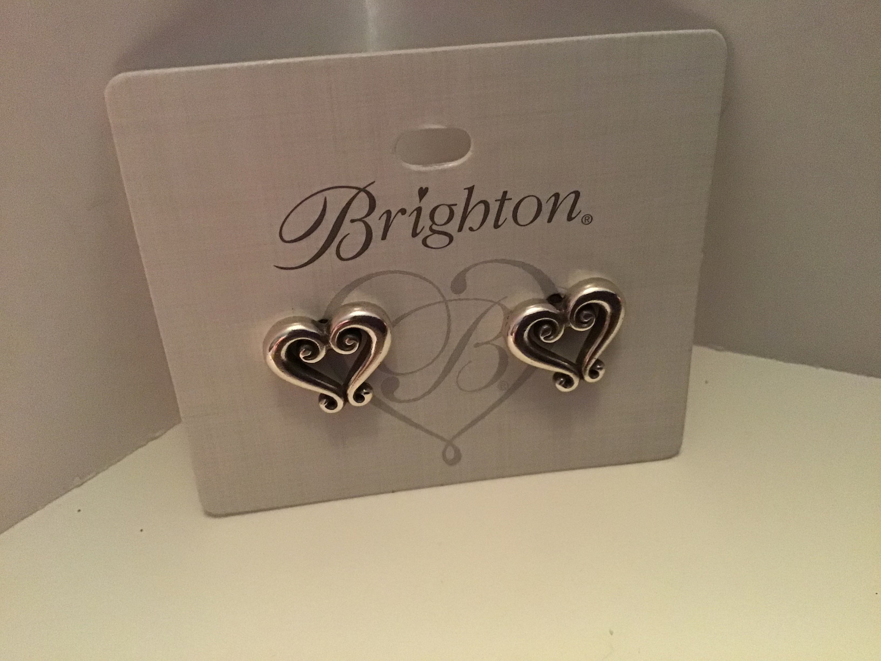 Brighton heart stud earrings shop
