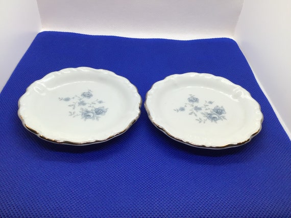 Johann Haviland Trinket Dishes Set of 2 White Blu… - image 5