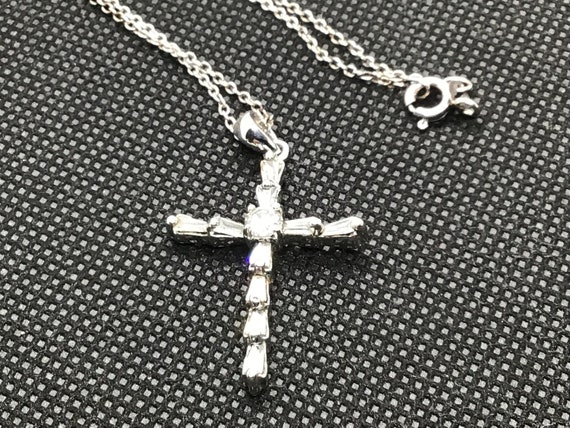 アクセサリー 00s archive cross necklace Archive / Vintage | Sold❌ 2000s Metal Rhinestone Cross