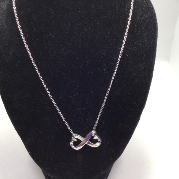 Sterling Silver, Infiniti Necklace