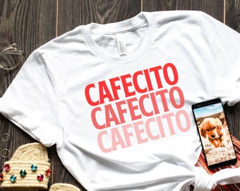 カフェシート シャツ、コーヒー シャツ、ラティーナ カフェシート ギフト、コーヒー愛好家、カフェシート ポルファバー、ラティーナ シャツ、メキシカン シャツ、メキシコ、ラテン系の服