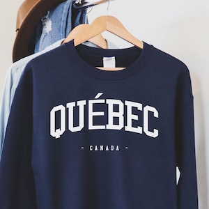 Sweatshirt Quebec, Canada-shirt, Canadees, Maple Leaf-shirt, shirt Canadese vlag, trots Canadees shirt, Canada Day-shirt, grappige Canadees