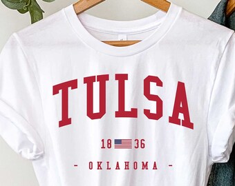 Maglietta di Tulsa, maglietta di Tulsa, Tulsa Oklahoma, maglietta "Tusla Moving Away", maglietta divertente di Tulsa, regali di compleanno, maglietta di Tulsa, maglietta della città, regalo di Tulsa