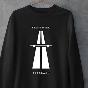 Kraftwerk Sweatshirt,KRAFTWERK shirt, Autobahn, kraftwerk tshirt, music album shirt,minimal electronic, electronic, music tee, retro vintage