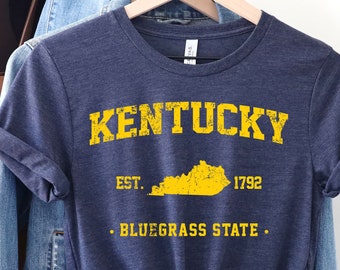 Kentucky Shirt,Kentucky Shirt, Vintage Kentucky Shirt, Kentucky Crewneck Shirt, Kentucky Gift, Kentucky Fan Shirt, KY shirt